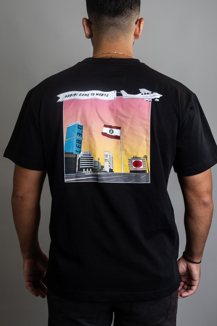 Habibi come to Web 3 t-shirt back